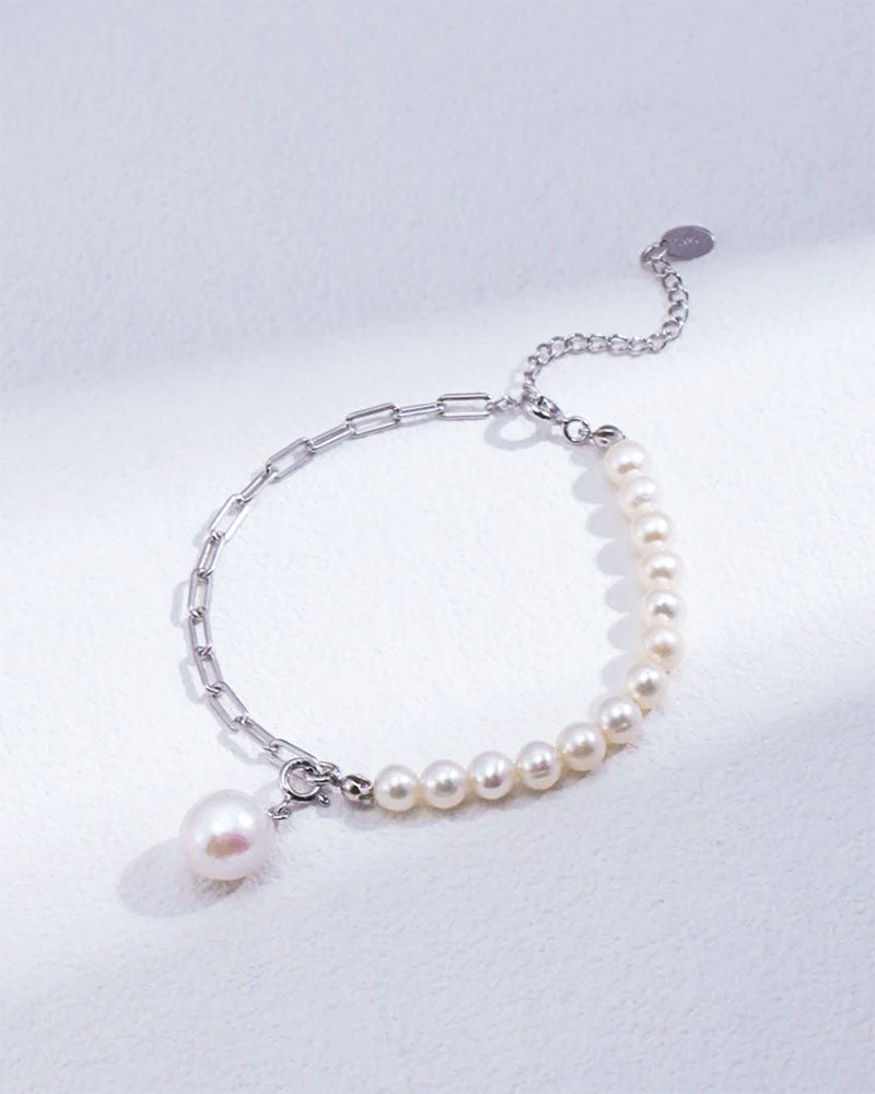 Baroque Pearl Drop Bracelet