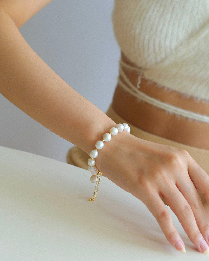 Candy Baroque Pearls Bracelet