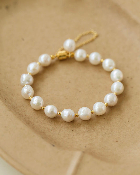 Candy Baroque Pearls Bracelet