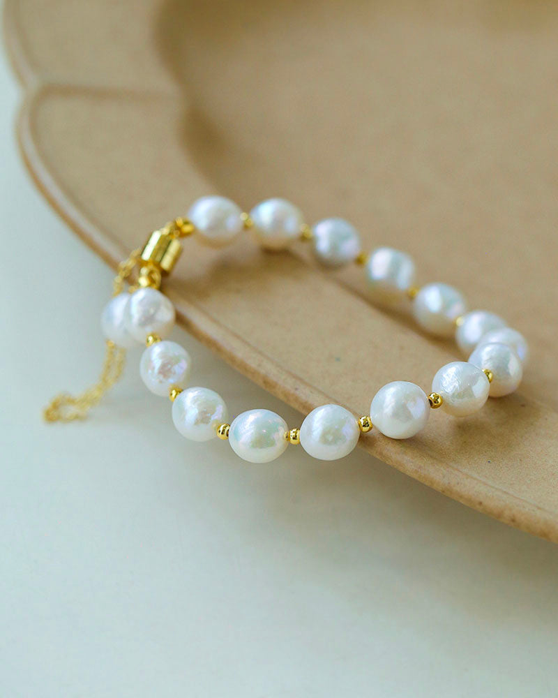 Candy Baroque Pearls Bracelet