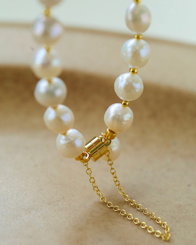 Candy Baroque Pearls Bracelet