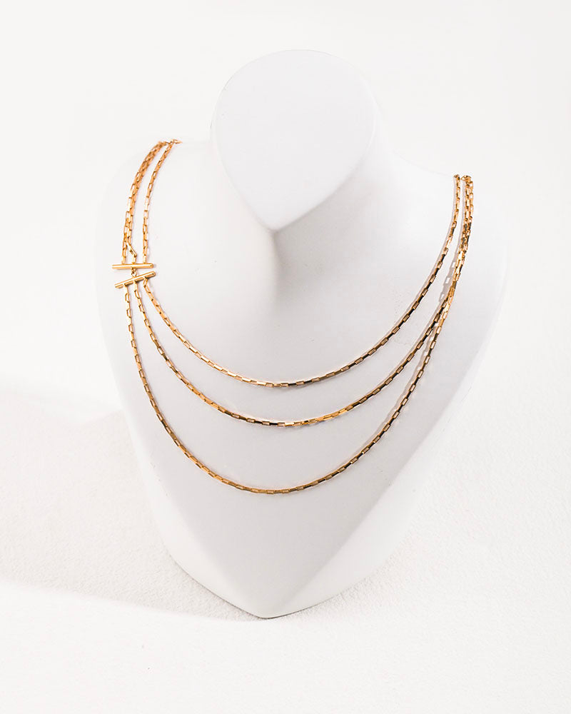 Multi Layer Chain Necklace