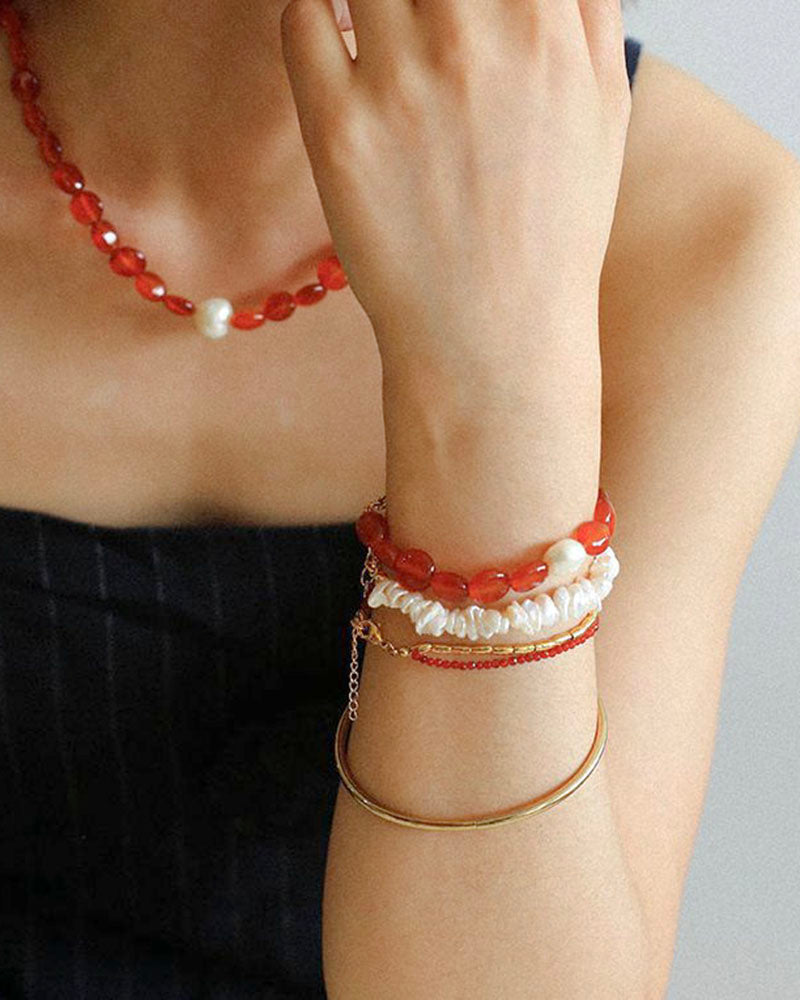 Petal Pearls Bracelet