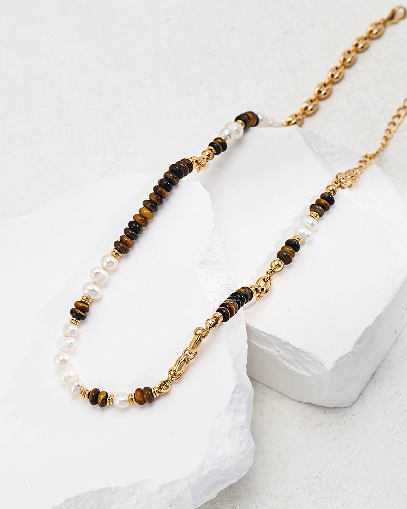 Tiger Pearl Harmony Necklace