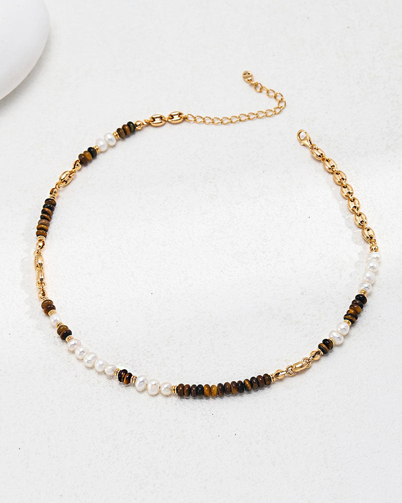 Tiger Pearl Harmony Necklace