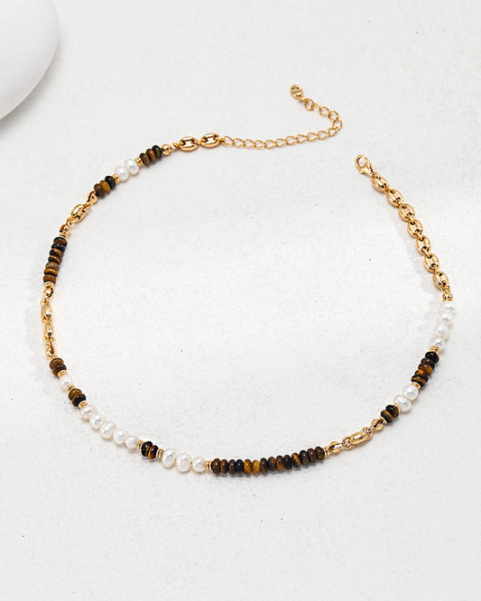 Tiger Pearl Harmony Necklace