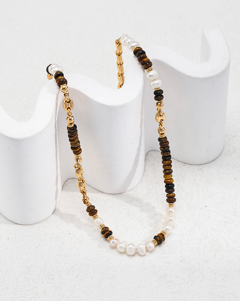 Tiger Pearl Harmony Necklace